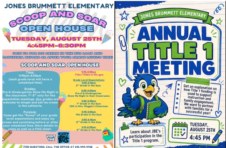 Title 1 Open House